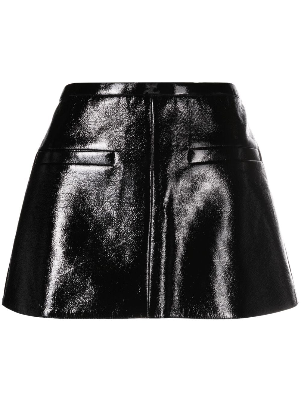 423CJU126VY00149999 VINYL 미니 스커트